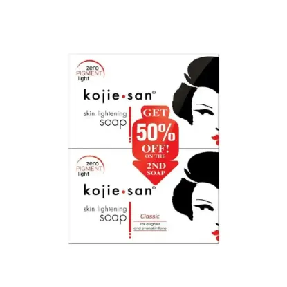 Picture of Kojie San Skin Lightening Soap with Kojic Acid - 135g x 2g