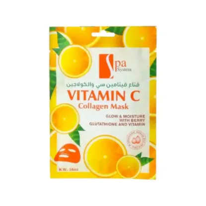 Picture of Spa System Vitamin C & Collagen Face Mask 28ml