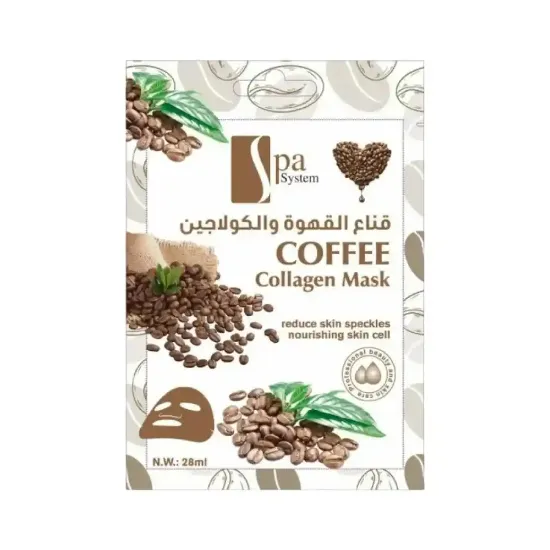 Picture of Spa System Coffee & Collagen Face Mask 28ml
