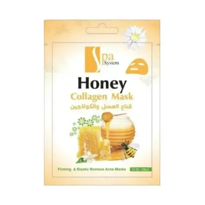 Picture of Spa System Honey & Collagen Face Mask 28ml