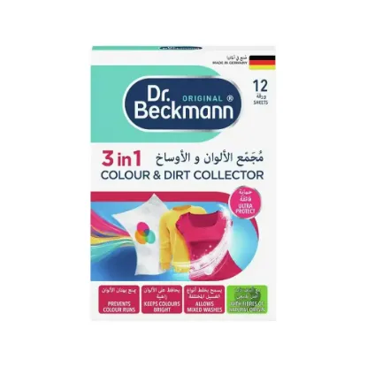 Picture of Dr. Beckmann Colour & Dirt Collector - 12 Wipes