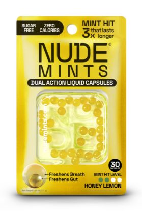 Picture of Nude Mints Dual Action Liquid Capsules Peppermints Flavour