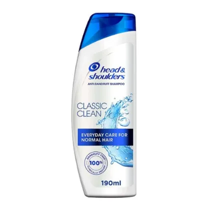 صورة HEAD & SHOULDERS SHAMPOO 190ML CLASSIC CLEAN